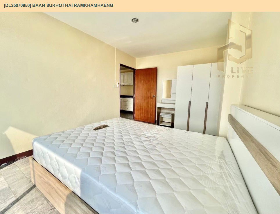 picture DL25070950 Condo for rent, Baan Sukhothai Ramkhamhaeng near -, ready to move in, call urgently 0656133286 LineID @534wlwof - 8/9