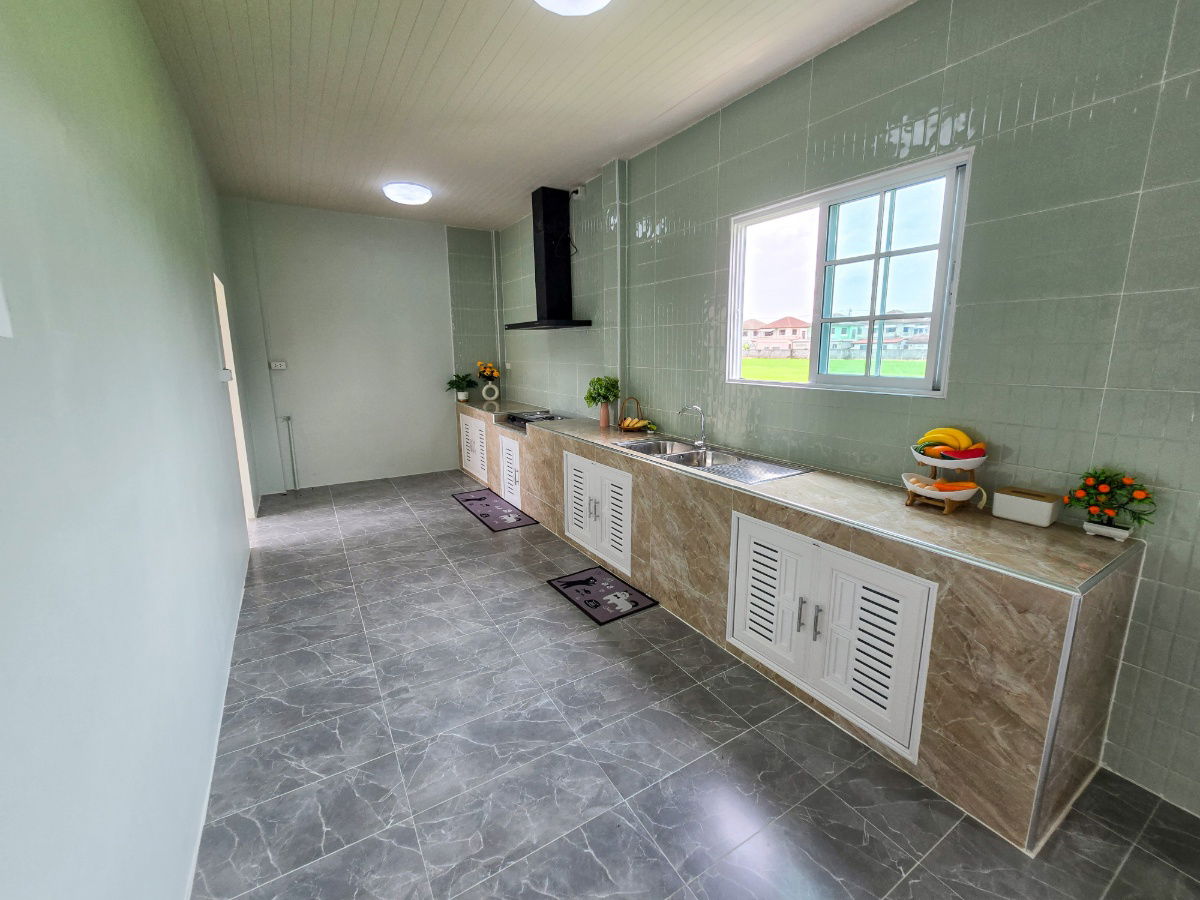 รูป บ้านเดี่ยว 2 ชั้น นิมิตใหม่ 40 รีโนเวทใหม่ พื้นที่เยอะ กว้างขวาง มีโซนจัดสวน มุมนั่งเล่น - รูปที่ 14/19