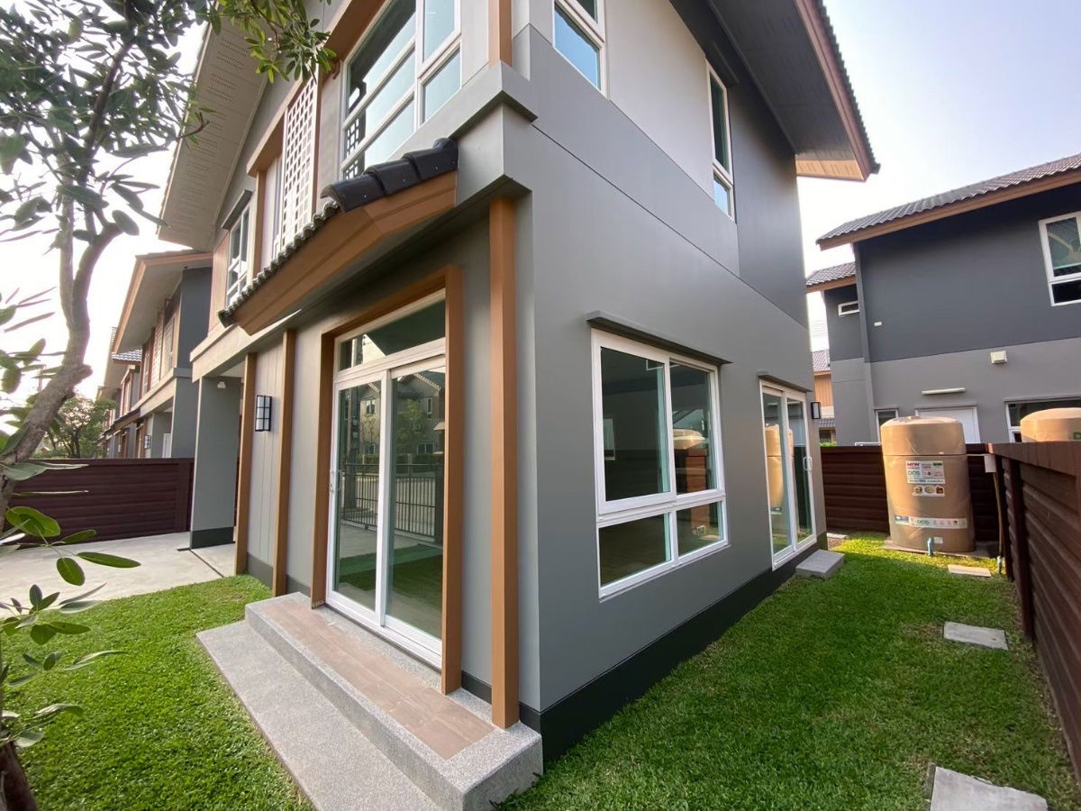 รูป บ้านแฝด  สไตล์ญี่ปุ่น โซนใหม่ เริ่มต้น 5.39  ทำเลดีที่สุด! ติดถนนใหญ่! ใกล้ทางด่วน!  โครงการอณาสิริ ติวานนท์-ศรีสมาน By SANSIRI - รูปที่ 6/6