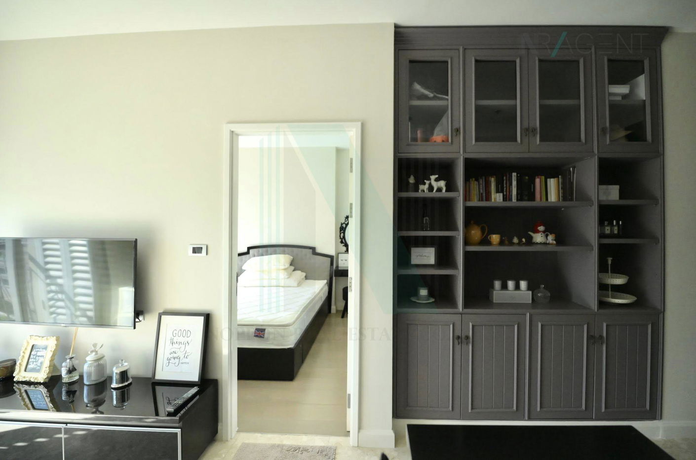 รูป ให้เช่าคอนโด เดอะ เครสท์ สุขุมวิท 34 อาคาร 1 ชั้น 11 1 ห้องนอน ขนาด 36 ตรม ใกล้ The Em District - รูปที่ 2/8