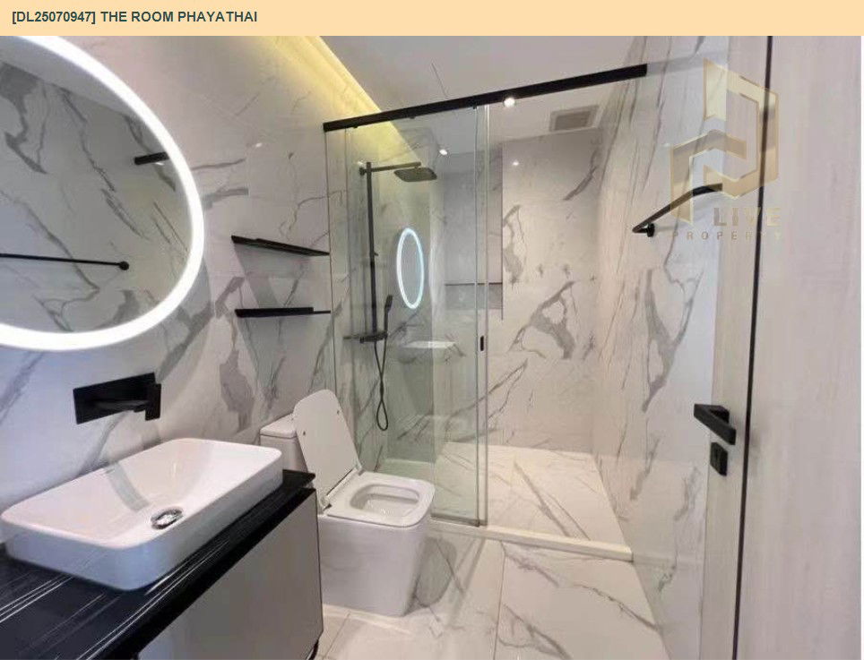 picture DL25070947 Condo for rent, The Room Phayathai near BTS พญาไท, ready to move in, call urgently 0656133286 LineID @655ebbvc - 4/4