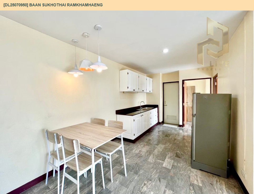 picture DL25070950 Condo for rent, Baan Sukhothai Ramkhamhaeng near -, ready to move in, call urgently 0656133286 LineID @534wlwof - 6/9