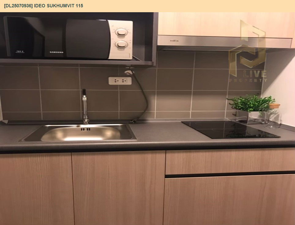 picture DL25070936 Condo for rent, IDEO Sukhumvit 115  near BTS Pu Chao, ready to move in, call urgently 0656133286 LineID @534wlwof - 9/12