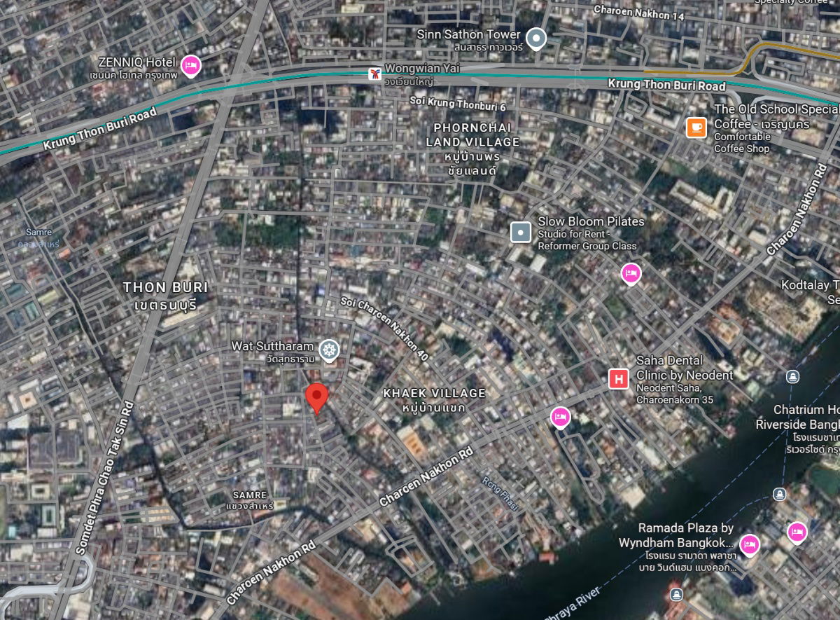 picture Land for Sale: 5 Plots (Total 436.6 sq.wah) with Buildings and Houses, Soi Charoen Nakhon 48 - 16/16