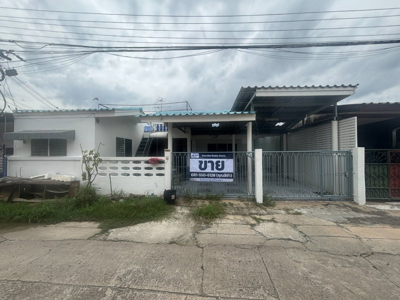 ขายบ้านเดี่ยว : ขายบ้านเดี่ยว 1 ชั้น 48 ตร.ว. หมู่บ้านเคหะธานี 4 – สะพานสูง กรุงเทพฯ