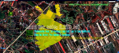 Land for sale : ✅Land for sale: 2,229 rai, 3 ngan, 54 sq wah. Phahonyothin Road, Soi Ayodhya Links Golf Course, Lam Ta Sang, Bo Ta Lo Subdistrict, 