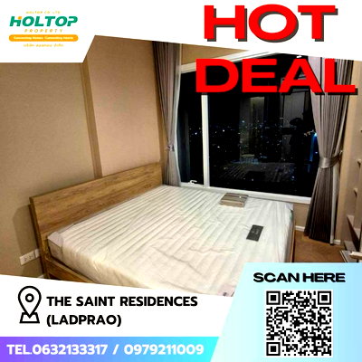 Condos for rent : #Z1676 Condo for rent at The Saint Residences (Ladprao)