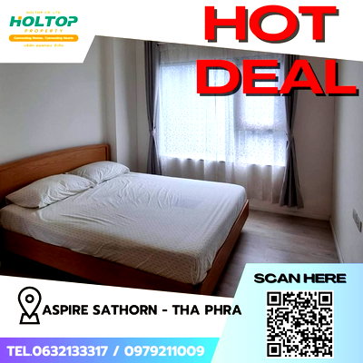 Condos for rent : #Z1673 Condo for rent: Aspire Sathorn - Tha Phra