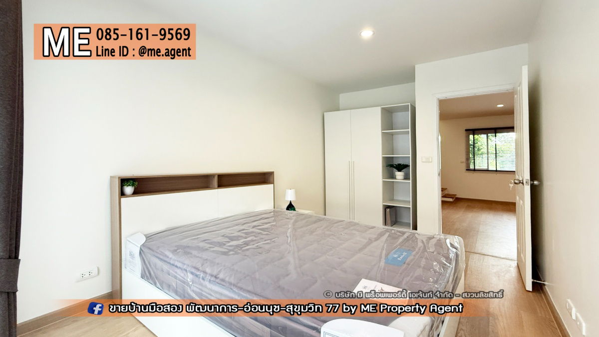 picture For Rent Newly Renovated House, 3-Storey townhouse, Villette City Pattanakarn 38, new furniture throughout the house (RTC26-24) - 12/27