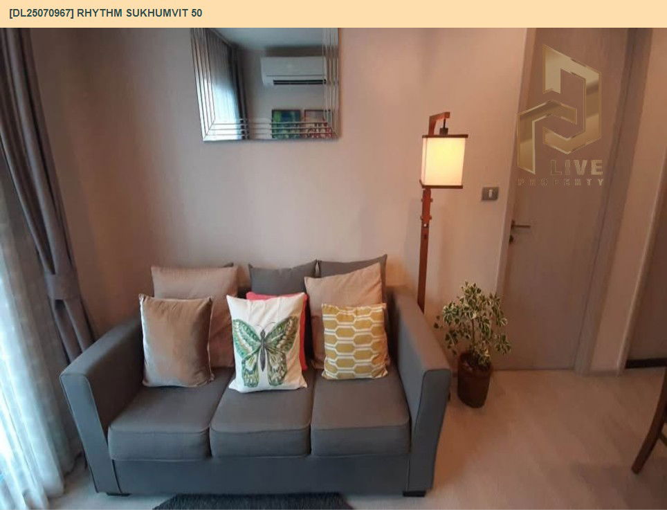 รูป MDL25070967 ให้เช่าคอนโด ริทึ่ม สุขุมวิท 50 (Rhythm Sukhumvit 50) ใกล้ BTS อ่อนนุช พร้อมเข้าอยู่ โทรด่วน 0638692663 LineID @534wlwof - รูปที่ 2/17