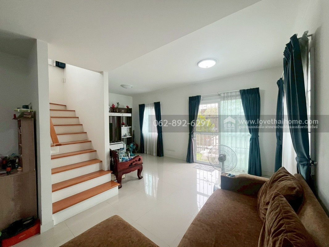 picture For sale: 2-storey semi-detached house, Lancio Krip Village, Phetkasem 81, size 39.2 sq m. Beautiful house, ready to move in. - 3/13