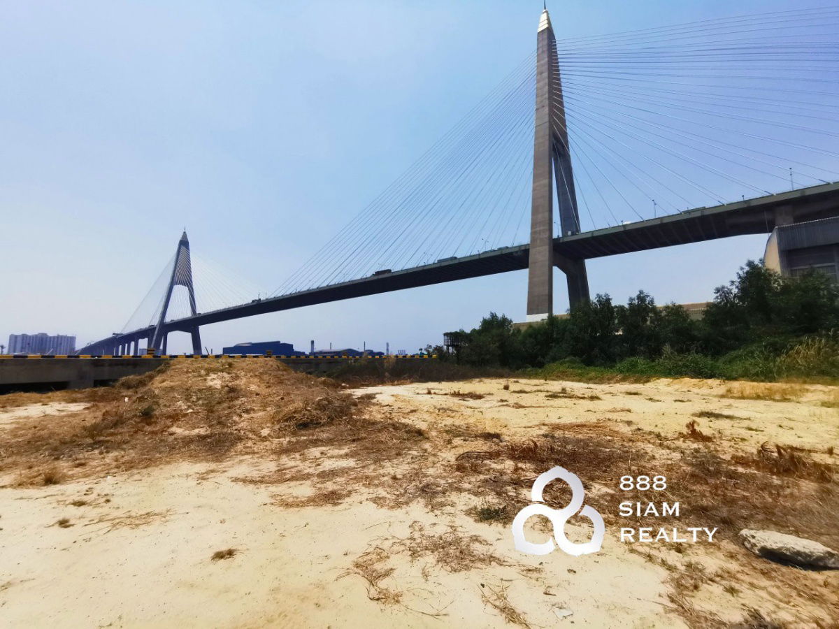 picture For sale!! Land with a pier, next to the Chao Phraya River. - 11/13