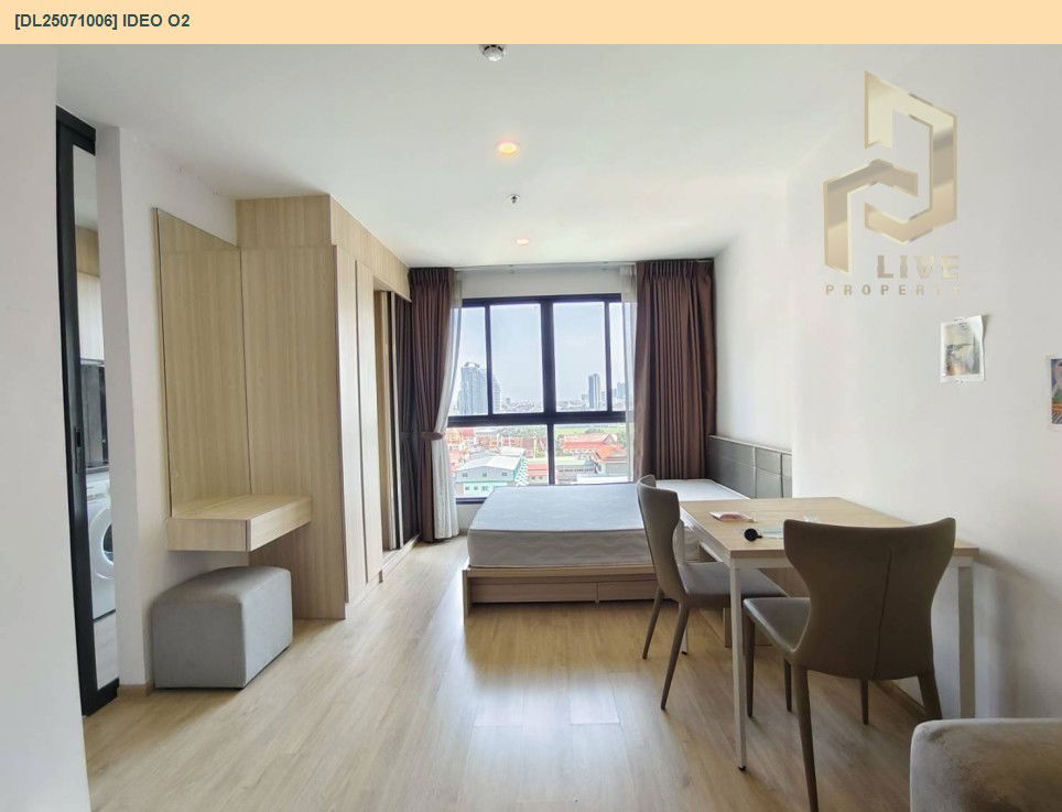 picture MDL25071006 Condo for rent, IDEO O2 near BTS Bang Na, ready to move in, call urgently 0656133286 LineID @655ebbvc - 3/9
