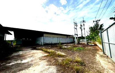 Factory for sale : Warehouse for sale FA111, EEC yellow, with office worker housing, Nong Hong, Phan Thong, Chonburi. 1200 sq m, 2 rai, Amata Chonburi, 12 km.
