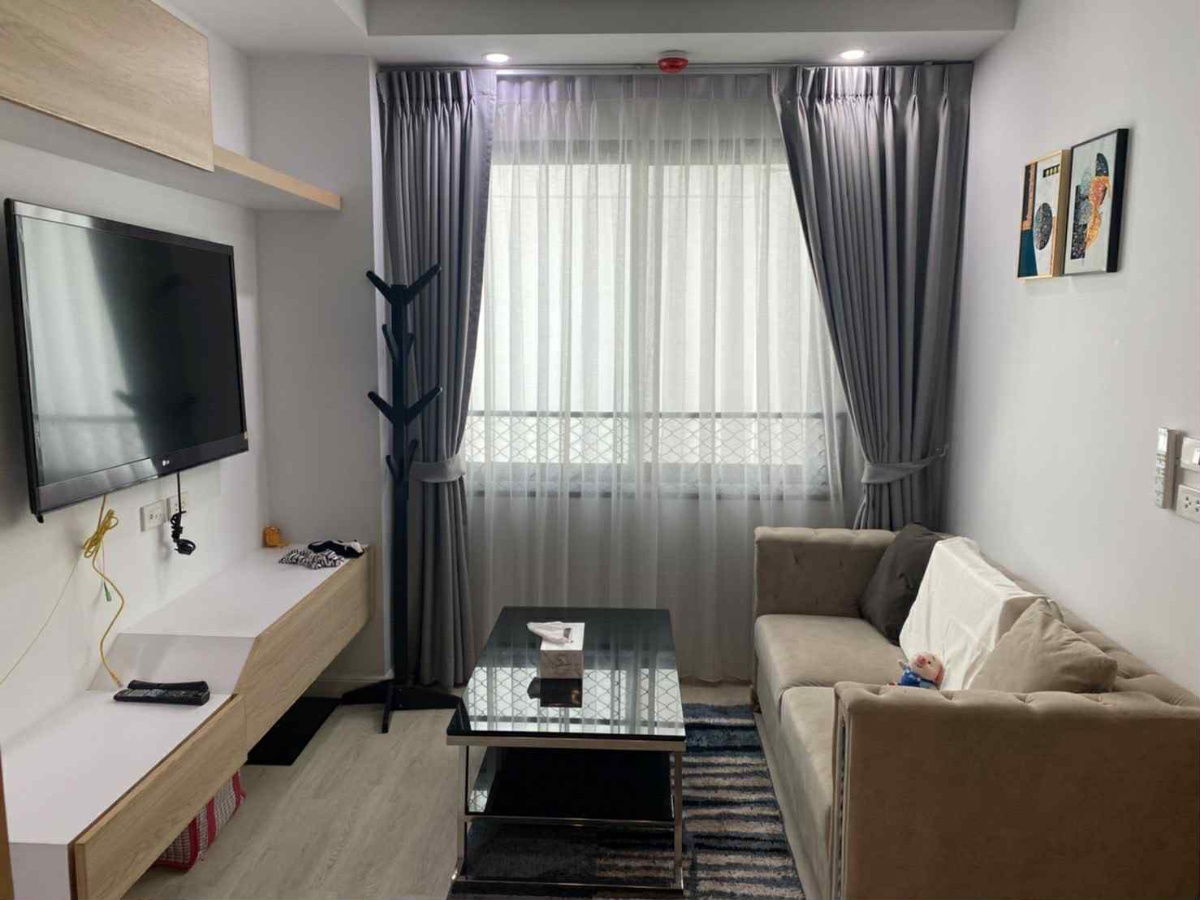 picture Urgent sale! V Condo Salaya, 10th floor, 5th floor, corner room, size 34 sq m., decorated with high quality materials, very luxurious. - 1/9