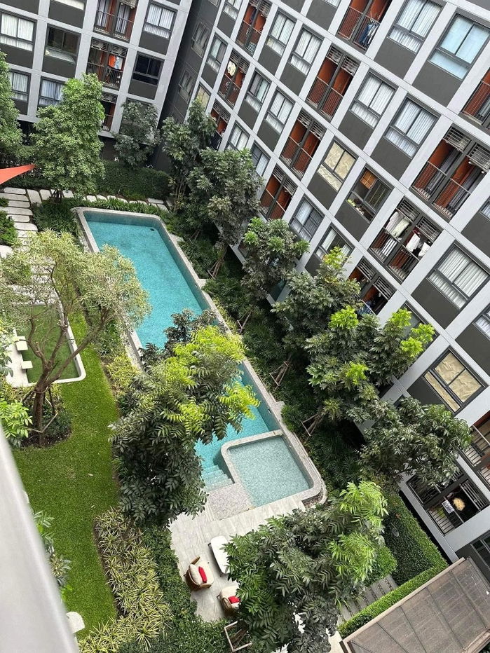 รูป AS1478 ให้เช่าคอนโด The Muve บางนา ห้องสวย เครื่องใช้ไฟฟ้าเฟอร์นิเจอร์ - รูปที่ 6/6