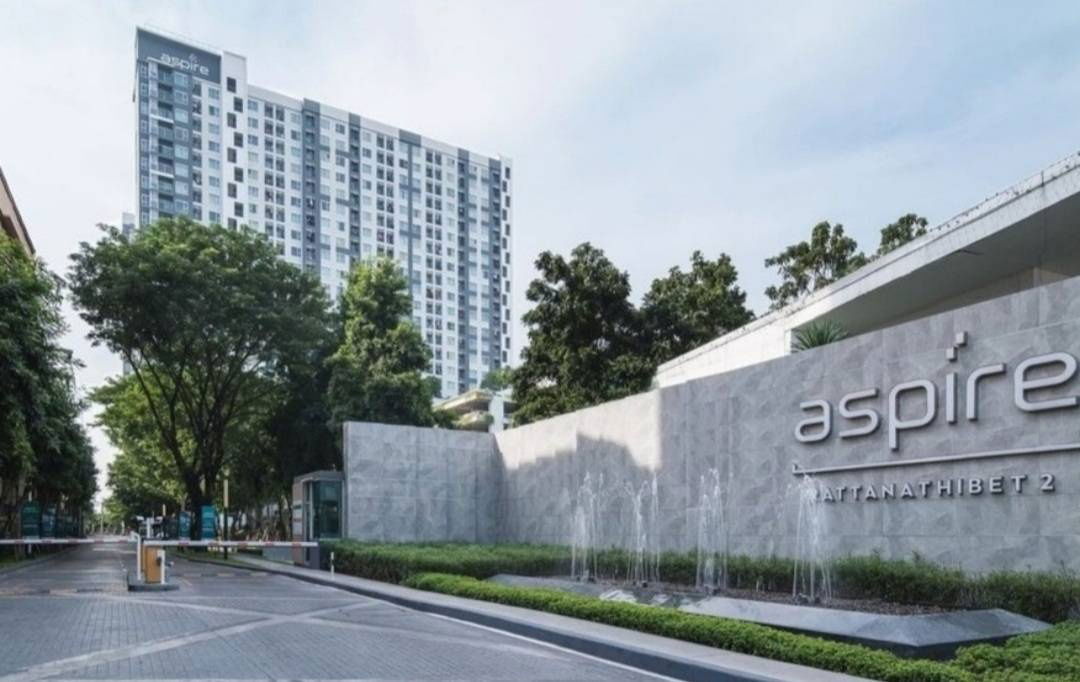 รูป *FOR RENT* Aspire รัตนาธิเบศร์2 ห้องแต่งสวยพร้อมอยู่ ใกล้ MRT บางกะสอ 250ม. - รูปที่ 6/8