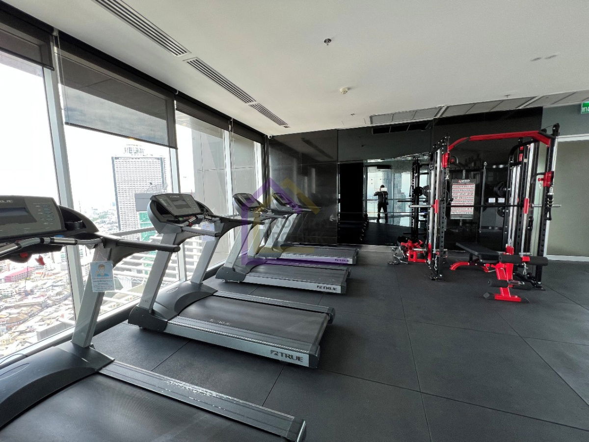 รูป ให้เช่า คอนโดห้องมุมกว้างขวาง วิวเมืองพาโนรามา Rhythm สาทร ใกล้ BTS สะพานตากสิน | 55 ตรม. - รูปที่ 24/24