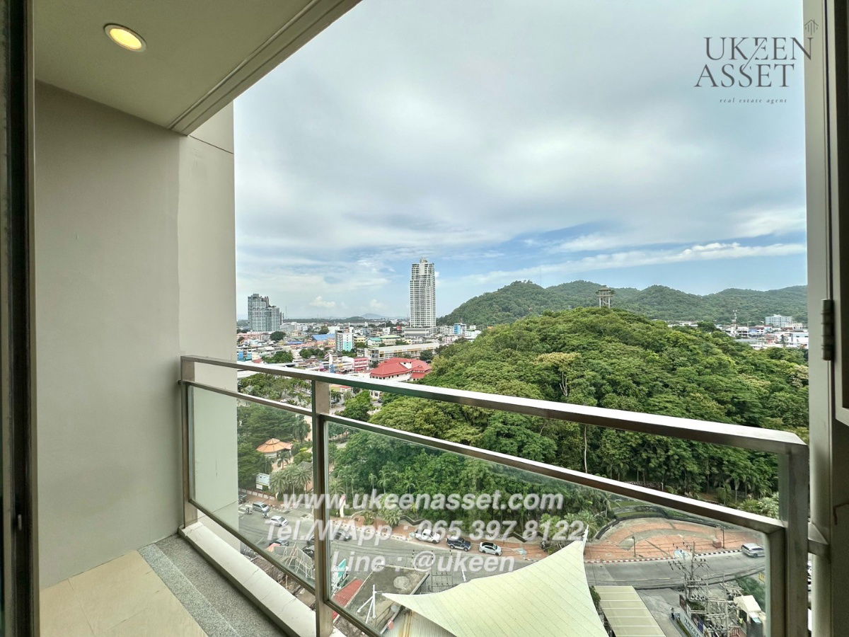 รูป UK01-344 ให้เช่าคอนโดมาริน่า เบฟร้อนท์ ศรีราชา Marina Bayfront : ห้องสวยชั้นสูงวิวภูเขา  ราคาเพียง 12,000 เท่านั้น เฟอร์จัดเต็ม - รูปที่ 9/14