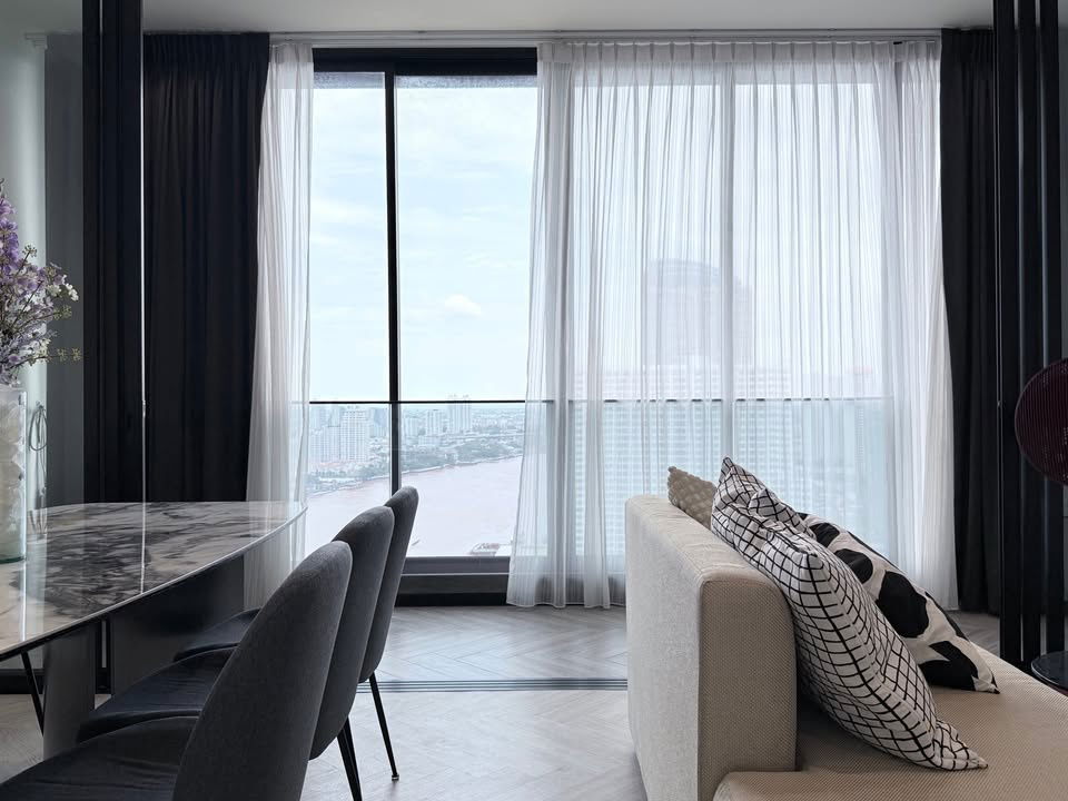 รูป 🟢For Rent🟢Chapter Charoen Nakhon Riverside บ้านสวย เฟอร์ครบ 📱ADD LINE @nathong97 (ตอบ ⚡ 24 Hr) P727 - รูปที่ 12/14