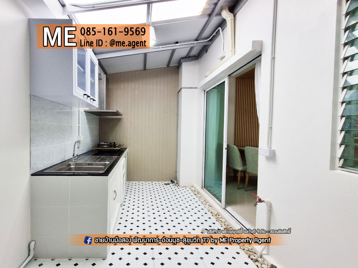 picture Rent Newly Renovated house! Villette Lite Pattanakarn 38  Ready to move in, near Airport Link Hua Mak and near BTS On Nut, Tel 064-954-9619 (RTG36-19) - 18/27