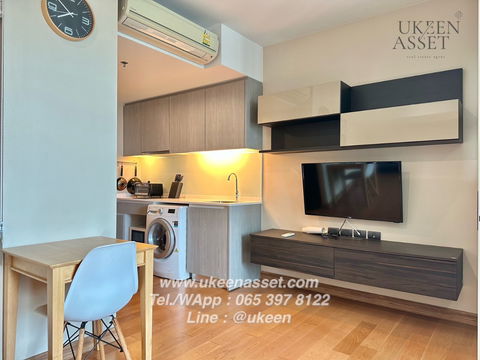 UK01-344 ให้เช่าคอนโดมาริน่า เบฟร้อนท์ ศรีราชา Marina Bayfront : ห้องสวยชั้นสูงวิวภูเขา  ราคาเพียง 12,000 เท่านั้น เฟอร์จัดเต็ม