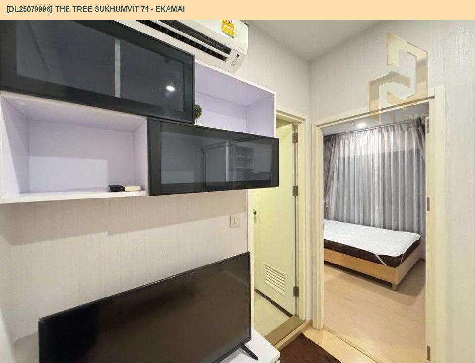 รูป DL25070996 ให้เช่าคอนโด เดอะ ทรี สุขุมวิท 71 - เอกมัย (The Tree Sukhumvit 71 - Ekamai) ใกล้ สายสีส้ม พร้อมเข้าอยู่ โทรด่วน 0638692663 LineID @534wlwof - รูปที่ 7/9