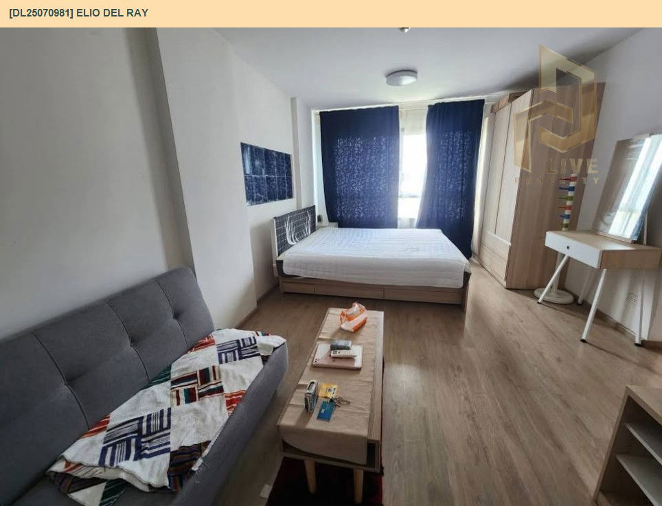 picture DL25070981 Condo for rent, Elio Del Ray near BTS Punnawithi, ready to move in, call urgently 0656133286 LineID @655ebbvc - 4/10