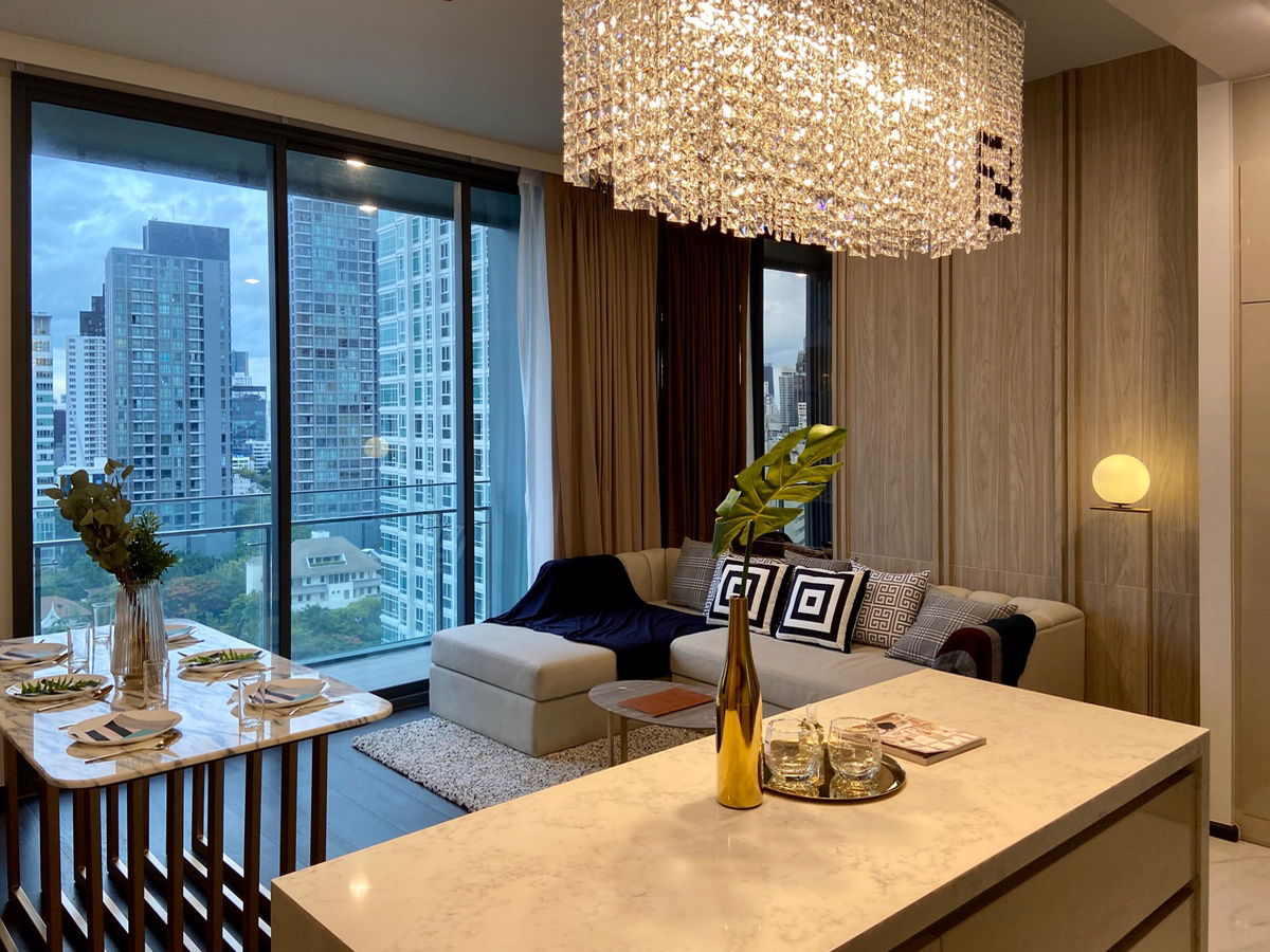 รูป ✅ ✅ LAVIQ Sukhumvit 57 , Super Luxury 2 ห้องนอน พร้อมเข้าอยู่ ติดต่อไลน์ @bktasset โทร 095-325-8928 - รูปที่ 2/14