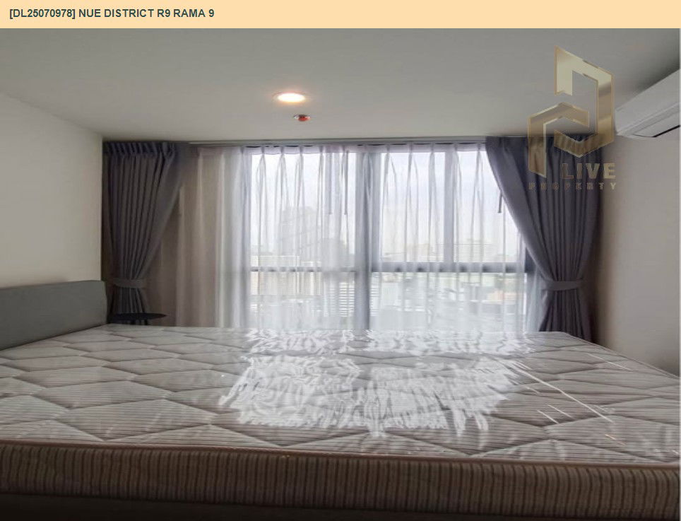 รูป DL25070978 ให้เช่าคอนโด นิว ดิสทริค อาร์ไนน์ พระราม 9 (Nue District R9 Rama 9) ใกล้ - พร้อมเข้าอยู่ โทรด่วน 0638692663 LineID @534wlwof - รูปที่ 3/11