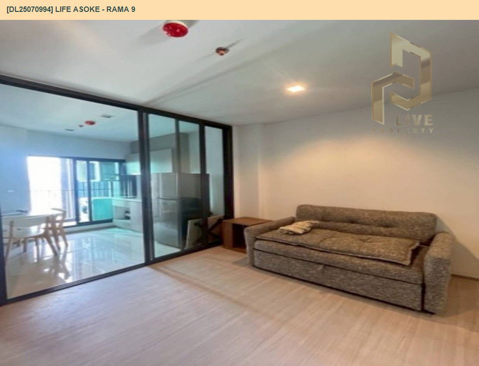 picture DL25070994 Condo for rent, Life Asoke - Rama 9 near MRT พระราม 9, ready to move in, call urgently 0656133286 LineID @655ebbvc - 2/7
