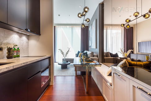 📌Exclusive!📌 For Rent Condo KHUN BY YOO INSPIRED BY STARCK Building 1, Floor 16,1 bed room, Room size 48.00 sqm