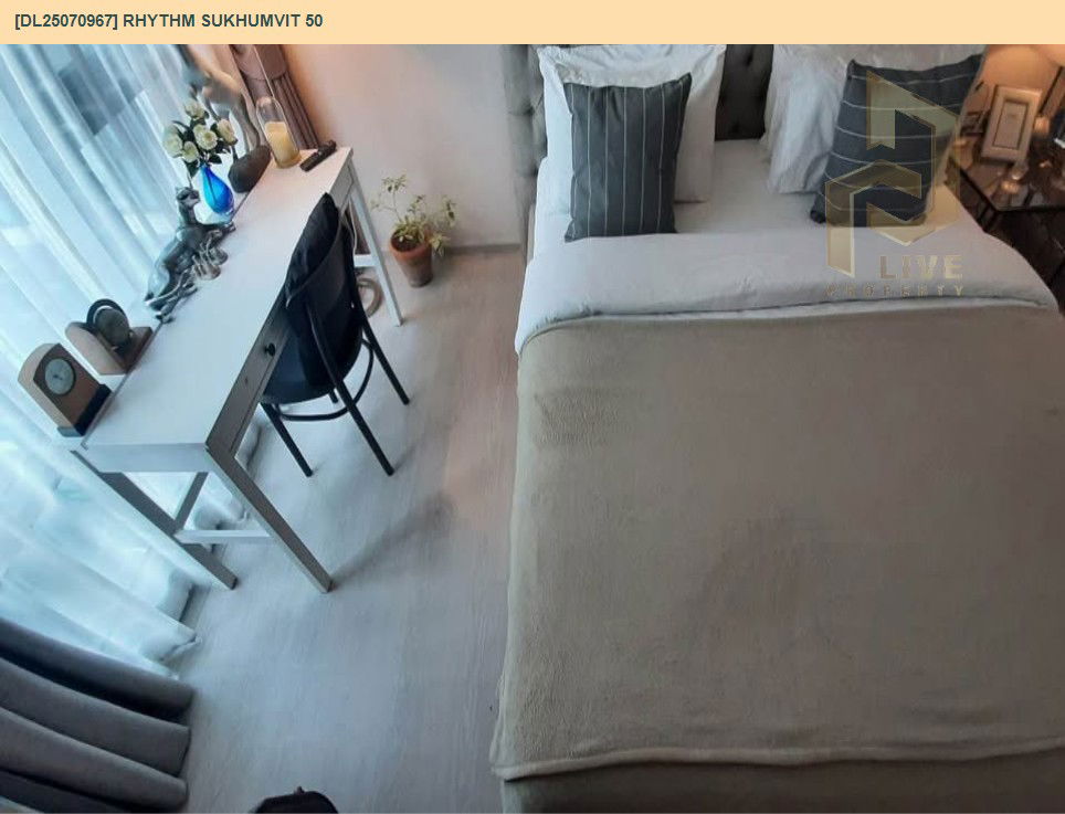 รูป MDL25070967 ให้เช่าคอนโด ริทึ่ม สุขุมวิท 50 (Rhythm Sukhumvit 50) ใกล้ BTS อ่อนนุช พร้อมเข้าอยู่ โทรด่วน 0638692663 LineID @534wlwof - รูปที่ 10/17