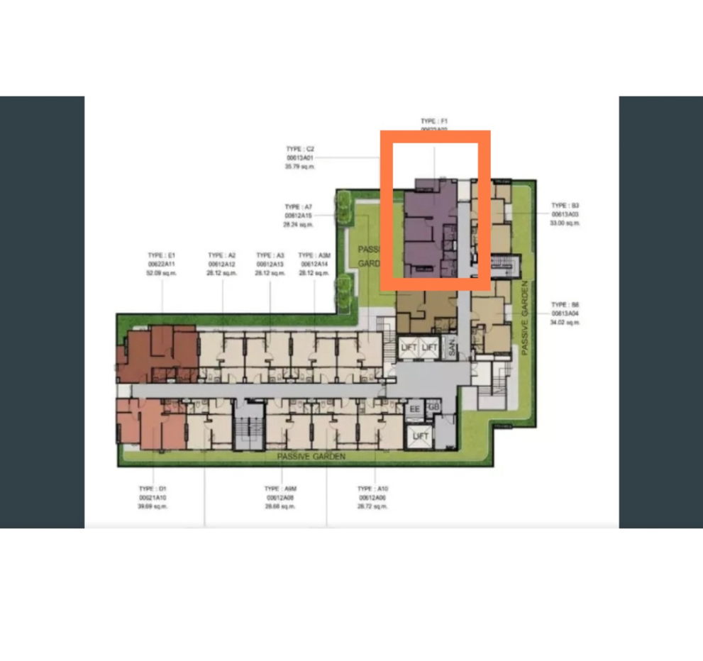 picture 🔹For Rent🔹Escent Korat...2 Bed..2Bath(BathTub)..64sqm..7Fl.....Closed with Central Department Store - 11/29