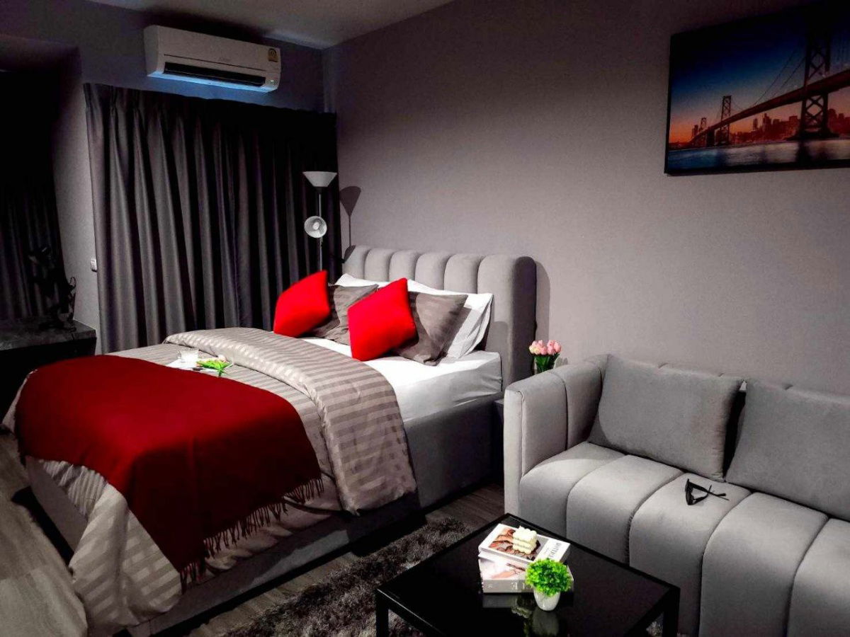 picture Ideo Chula Samyan【𝐑𝐄𝐍𝐓】🔥Sleek, modern design offers comfort and a premium feel in every décor.🔥  Contact Line ID: @hacondo - 1/10