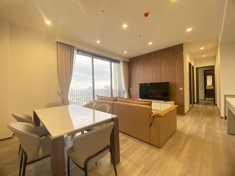 🔥 For Rent !!🔥 Code C20250700071....Rhythm Charoenkrung Pavillion, 3 bed, 3 bath, East Facing, high floor 32++, furnished, ready to move in 📣📣