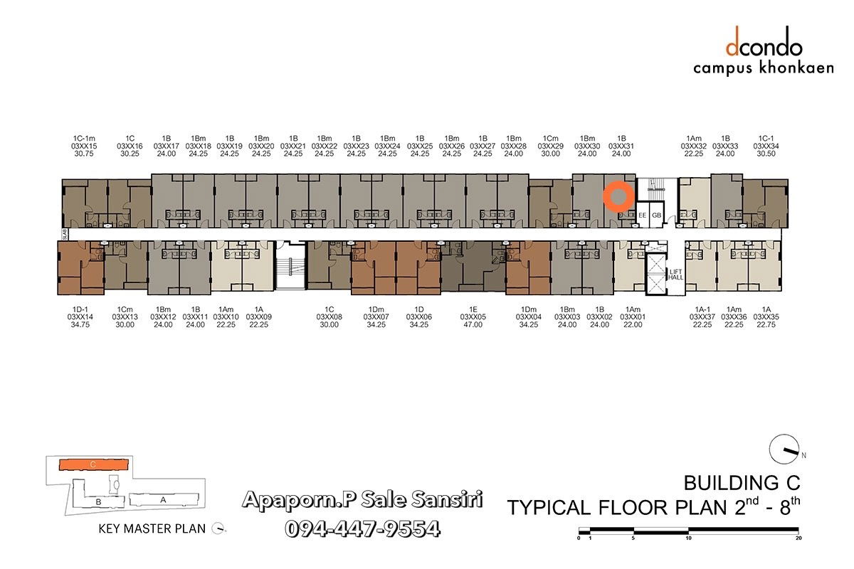 รูป ขาย Dcondo Campus Khonkaen ใกล้ ม.ขอนแก่น เพียง 750 เมตร ราคาเริ่มต้น 1.49 MB ซื้อตรงกับเซลล์แสนสิริ - รูปที่ 14/22