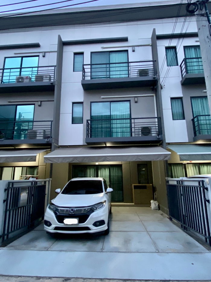 รูป 📍(เจ้าของให้เช่าเอง)🏡ให้เช่าด่วน!!! บ้านกลางเมือง ราชพฤกษ์-พระราม 5 ทาวน์โฮม 3ชั้น 3ห้องนอน 3ห้องน้ำ 1ห้องอเนกประสงค์ พร้อมครัวไทยพร้อมใช้งาน - รูปที่ 2/17
