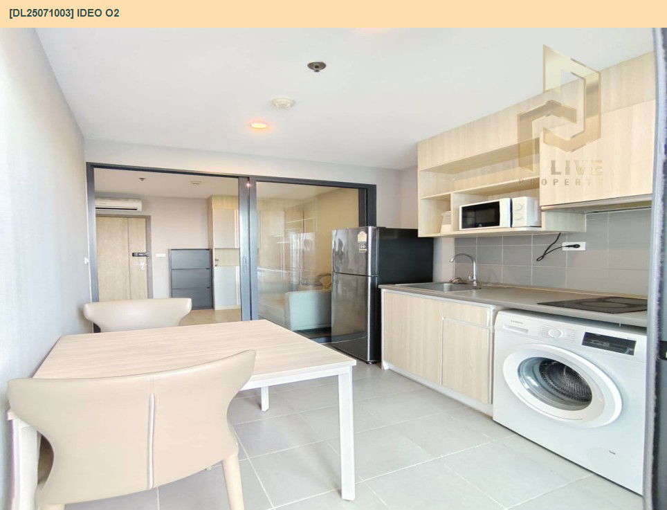 picture DL25071003 Condo for rent, IDEO O2 near BTS Bang Na, ready to move in, call urgently 0656133286 LineID @655ebbvc - 6/6