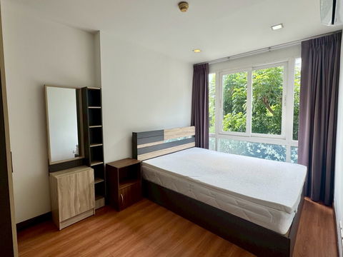 🆕 ให้เช่าห้องคอนโดแอร์ลิงค์ Airlink. Residence✨ แค่ 8,500 บาท/เดือนเท่านั้น 📍 อาคาร 2 ชั้น 3 | ขนาด 35.5 ตร.ม. | พร้อมอยู่!