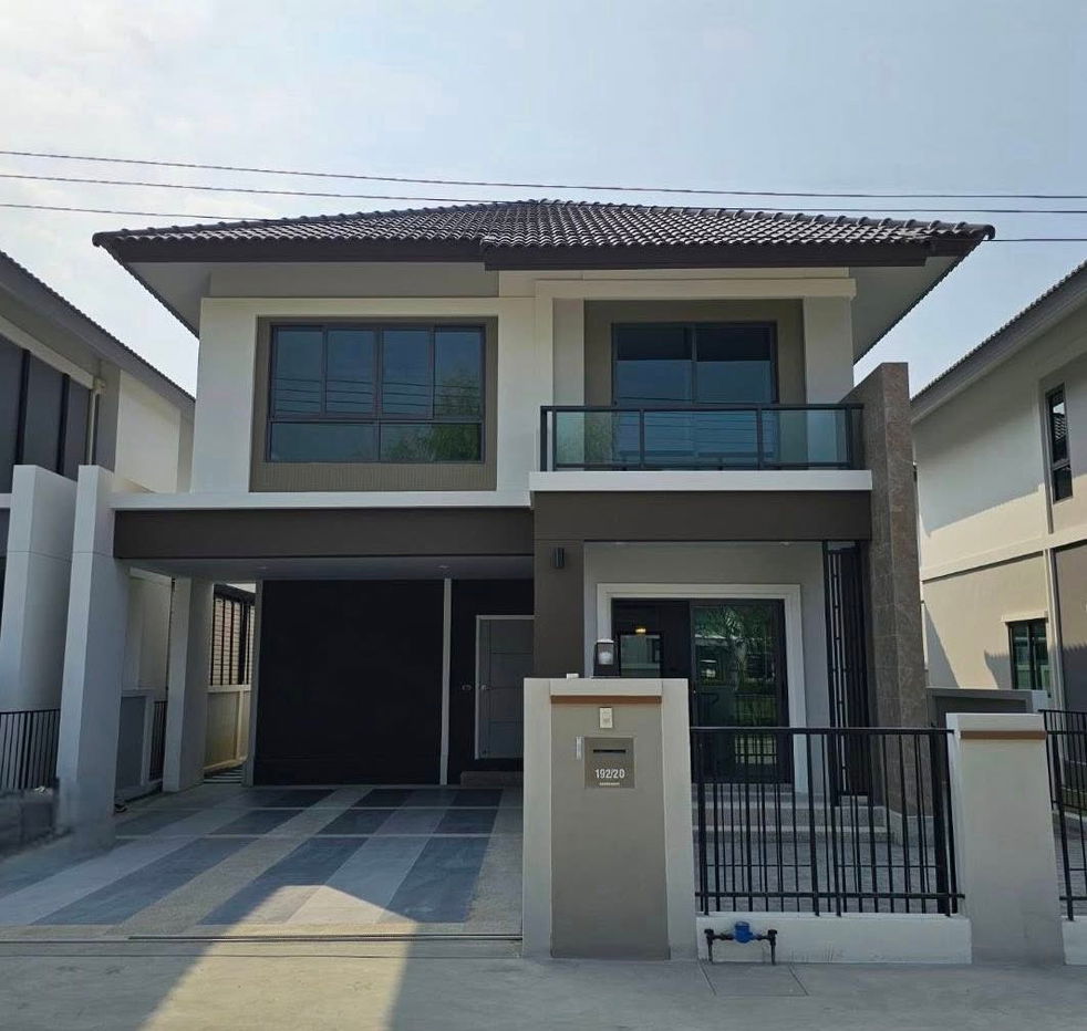 รูป บ้านเดี่ยวให้เช่า บ้านติดถนนหลักโครงการ 3 ห้องนอน 3 ห้องน้ำ ตกแต่งครบพร้อมเข้าอยู่  - รูปที่ 19/19