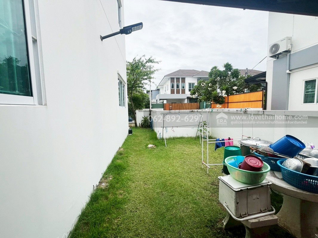 picture For sale: 2-storey semi-detached house, Lancio Krip Village, Phetkasem 81, size 39.2 sq m. Beautiful house, ready to move in. - 10/13