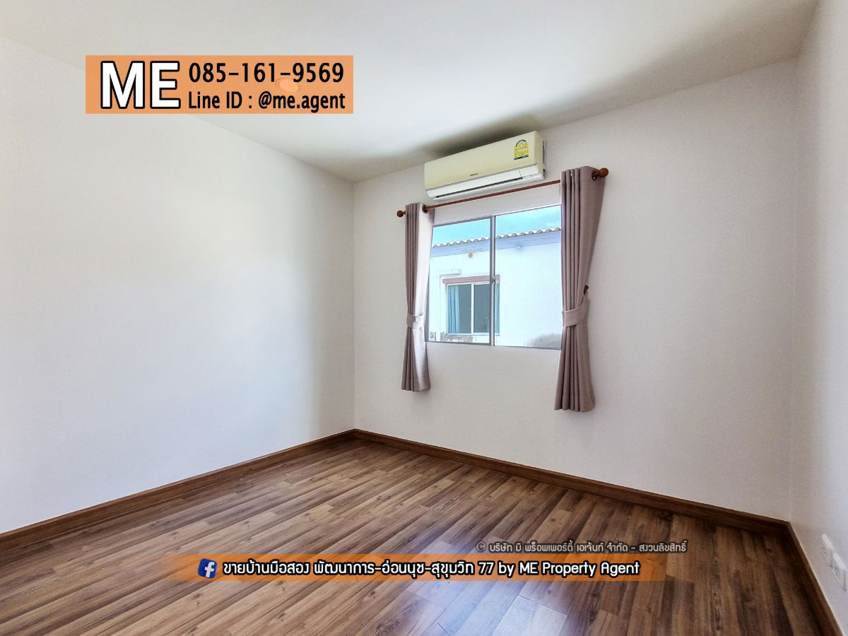 picture Rent Newly Renovated house! Villette Lite Pattanakarn 38  Ready to move in, near Airport Link Hua Mak and near BTS On Nut, Tel 064-954-9619 (RTG36-19) - 14/27