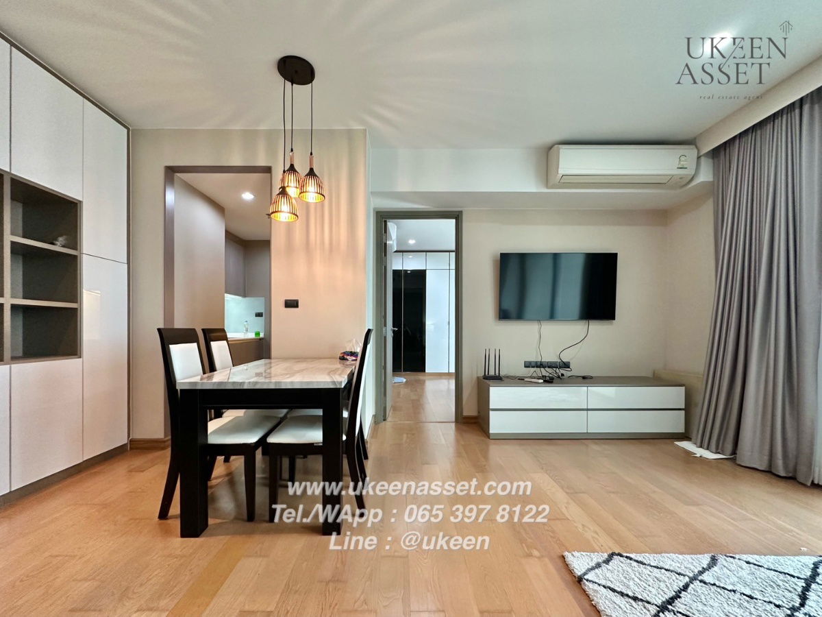 รูป UK01-345 ให้เช่าคอนโดมารีน่าเบย์ฟร้อนท์ ศรีราชา ติดทะเล สะดวก ใกล้โรงพยาบาลสมเด็จและพญาไท ศรีราชา 1 ห้องนอน 50 ตร.ม.| ราคา 25,000 บาท/เดือน - รูปที่ 2/16
