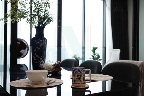 🎉 For Rent Condo CHAPTER CHAROENNAKHORN-RIVERSIDE Building 1, Floor 28,2 bed room, Room size 78.00 sqm