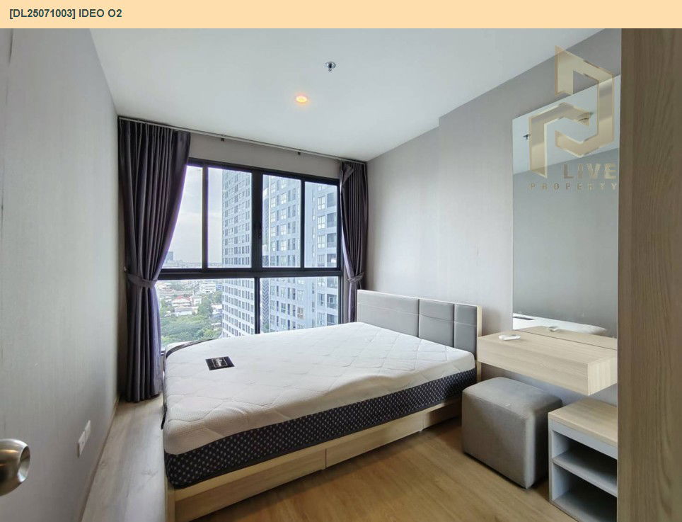 picture DL25071003 Condo for rent, IDEO O2 near BTS Bang Na, ready to move in, call urgently 0656133286 LineID @655ebbvc - 3/6
