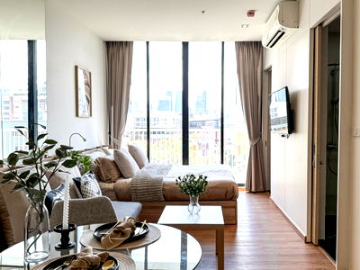 Condos for rent The Emquartier : WS1856🔥 Condo for rent PARK 24 (Park Origin Prom Phong) near BTS Phrom Phong, only 23,000 baht/month
