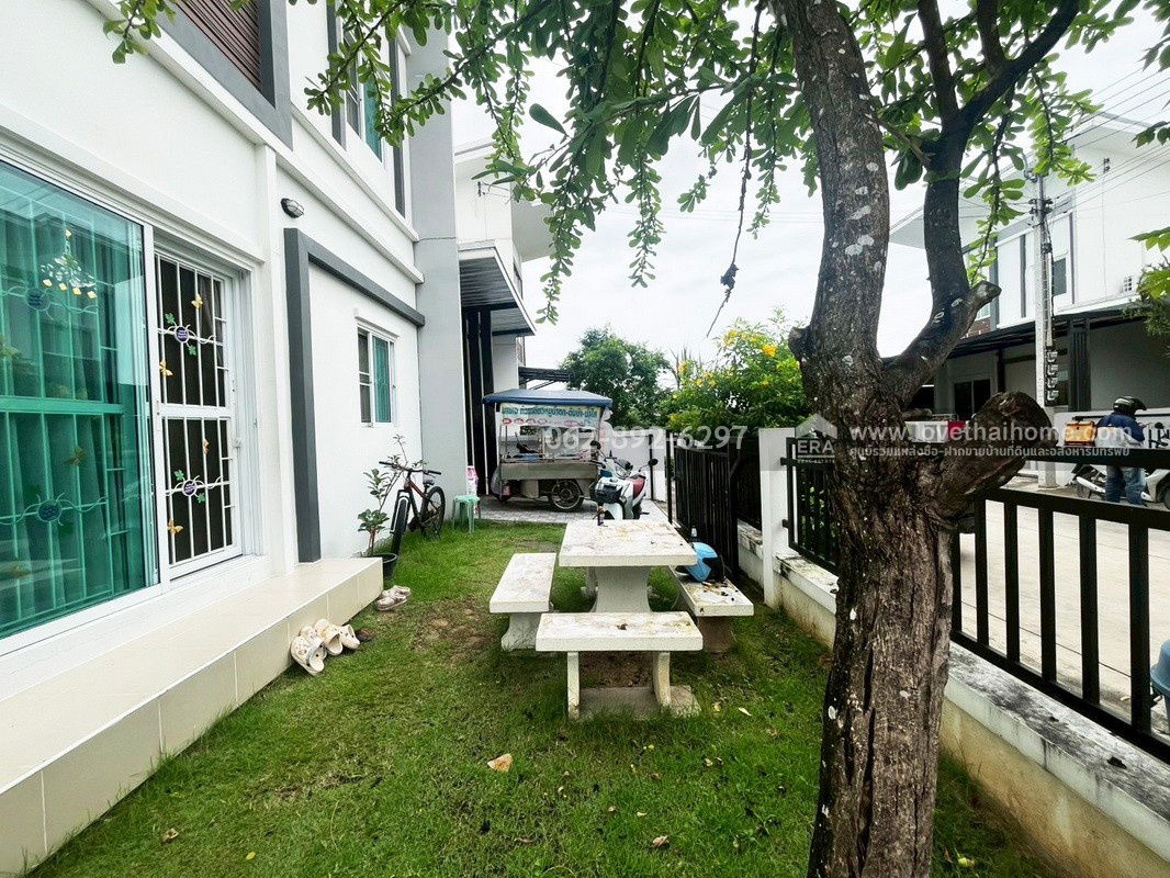 picture For sale: 2-storey semi-detached house, Lancio Krip Village, Phetkasem 81, size 39.2 sq m. Beautiful house, ready to move in. - 4/13