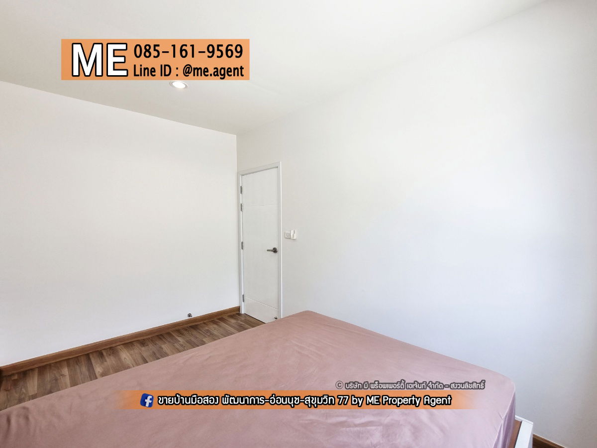 picture Rent Newly Renovated house! Villette Lite Pattanakarn 38  Ready to move in, near Airport Link Hua Mak and near BTS On Nut, Tel 064-954-9619 (RTG36-19) - 11/27