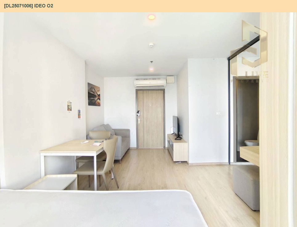picture MDL25071006 Condo for rent, IDEO O2 near BTS Bang Na, ready to move in, call urgently 0656133286 LineID @655ebbvc - 4/9